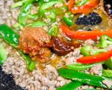 豚ひき肉とピーマン炒め作り方4写真