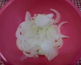 ★サラダ玉ねぎと鶏のささ身ポン酢和え＊♪作り方1写真