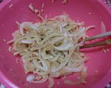 ★サラダ玉ねぎと鶏のささ身ポン酢和え＊♪作り方3写真