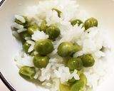 えんどう豆が甘くて美味しい 豆ご飯作り方9写真
