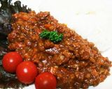 フライパンでキーマカレー作り方7写真