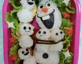 キャラ弁♬アナ雪☆オラフ☆作り方5写真
