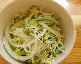 ダイエット☆納豆キャベツ丼作り方1写真