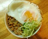 ダイエット☆納豆キャベツ丼作り方4写真
