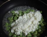 そら豆のふわふわチーズ卵白炒め作り方9写真