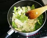 ねぎとあまり野菜の玉子スープ作り方3写真