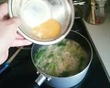 ねぎとあまり野菜の玉子スープ作り方4写真