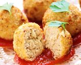 たこ焼き器でメンチカツボール作り方8写真