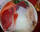 血管プラークダイエット食289(海鮮丼)作り方1写真