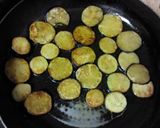 茄子とオクラの焼肉うどん作り方1写真