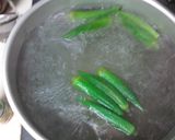 茄子とオクラの焼肉うどん作り方2写真
