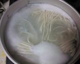 茄子とオクラの焼肉うどん作り方5写真