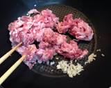 にんにくの芽と豚肉の中華炒め作り方4写真