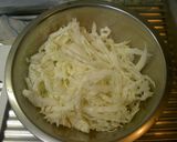 ♪簡単♪白菜のにんにくサラダ作り方1写真
