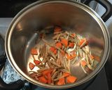 たっぷり根菜の鶏汁作り方3写真