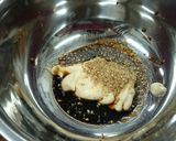 ☆こごみのマヨ醤油柚子胡椒和え☆作り方3写真
