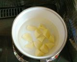 絹さや&じゃがいものお味噌汁♡揚げ玉入り作り方3写真