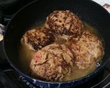 ケチャップ煮込みのハンバーグ作り方1写真