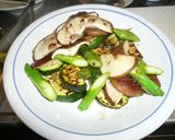 簡単！ズッキーニとシイタケのチーズ焼き作り方6写真