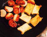 山芋と厚揚げの簡単照り焼き作り方1写真