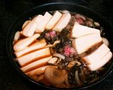 簡単すき焼き風肉豆腐作り方1写真