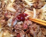 牛肉の甘辛炒め〜野菜で巻いて〜作り方6写真