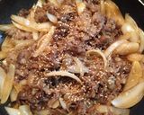 牛肉の甘辛炒め〜野菜で巻いて〜作り方7写真