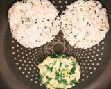 餃子の余りのタネで和風ライスバーガー！！作り方3写真