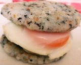 餃子の余りのタネで和風ライスバーガー！！作り方5写真