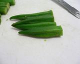 長いもとオクラの甘酢和え作り方1写真