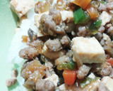 生姜がイイ！！ナスとピーマンのひき肉炒め作り方9写真