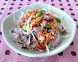 冷しゃぶサラダ★豆板醤ドレッシング作り方5写真