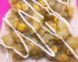 【朝食】カレーコロッケ風?満足トースト☆作り方5写真