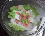 レンジで簡単！白菜の中華風ミルク煮作り方2写真