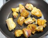 簡単本格的・塩レモンチキンカレー作り方3写真