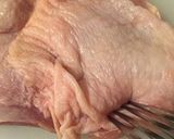 簡単ごちそうチキンチャップ＆バジルポテト作り方1写真
