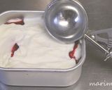 ラズベリーショートケーキ風アイス作り方11写真