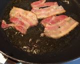 ドライバジルとベーコンのパスタ作り方2写真