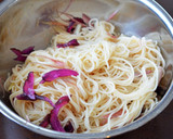 しば漬けとみょうがのさっぱり素麺作り方2写真