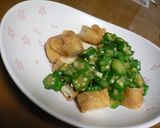 お揚げのオクラがけ作り方3写真