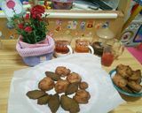 パパ作Mother Day花cookie作り方1写真
