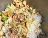 シャケ・枝豆・たまご焼きのおにぎり作り方3写真