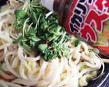 牛脂で簡単！ウスターソースの焼きうどん作り方8写真