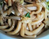 牛脂で簡単！ウスターソースの焼きうどん作り方10写真