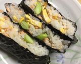 おにぎらず(シャケ&枝豆&たまご焼き)作り方6写真