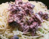 キャベツと鯖の和風パスタ作り方5写真