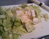 塩昆布×キャベツ☆そうめんチャンプルー！作り方1写真