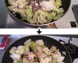 塩昆布×キャベツ☆そうめんチャンプルー！作り方4写真