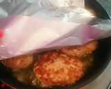 目分量OK✾チーズとろりもやしハンバーグ作り方6写真