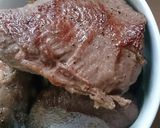牛ほほ肉のワイン&PXシェリー煮作り方1写真
